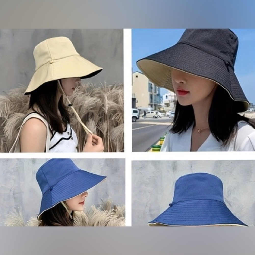 Foldable Wide Brim Hat